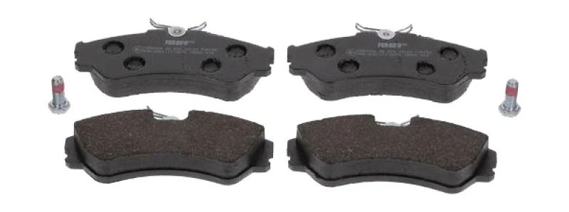 Image of FERODO FVR785 Brake pad set not prepared for wear warning indicator, with accessories, with brake caliper screws Brake Pad Set,disc brake (402)