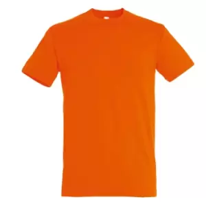 Image of SOLS Mens Regent Short Sleeve T-Shirt (4XL) (Orange)
