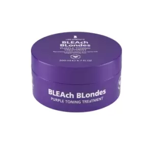 image of Lee Stafford Bleach Blondes Purple Toning Treatment Mask 200ml