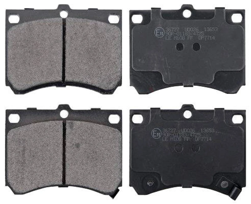 Image of A.B.S. 36727 Brake pad set with acoustic wear warning Brake Pad Set,disc brake (402)