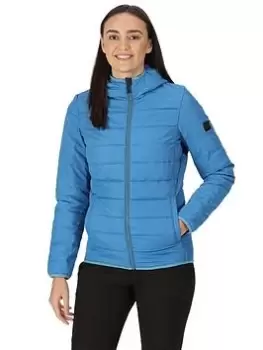 Image of Regatta Womens Helfa Quilted Jacket - Teal, Size 16, Women