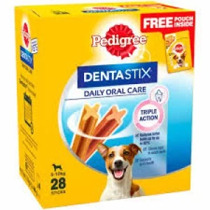 Pedigree Dentastix Small Dog Treats 28Pcs