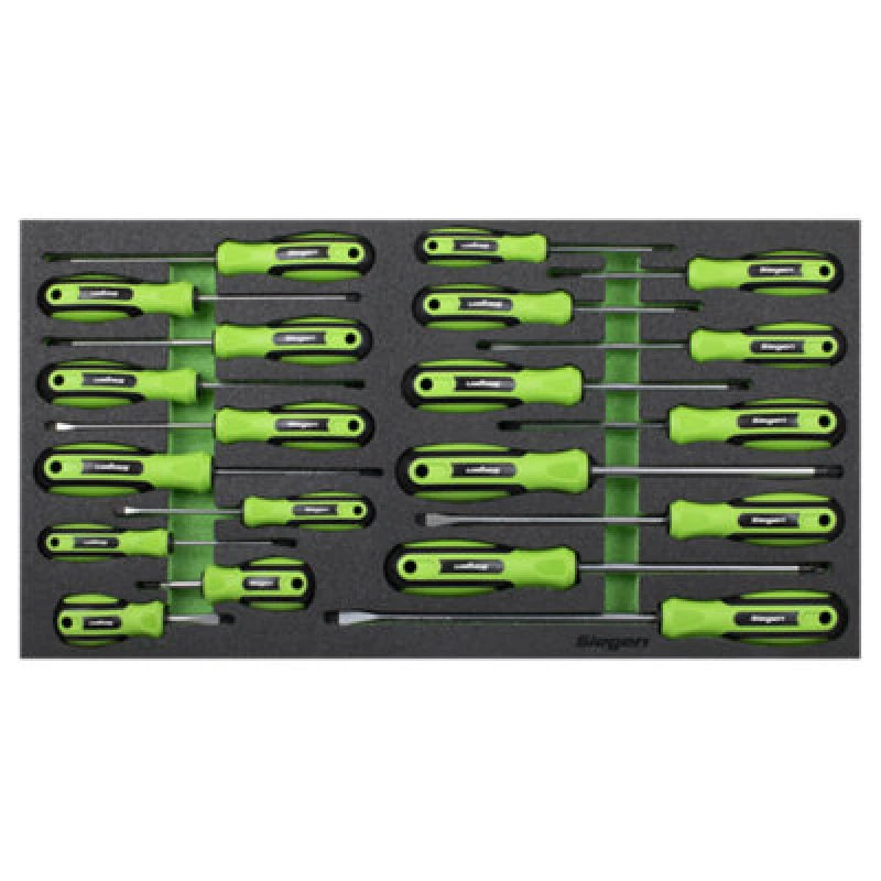 Image of Sealey Sealey S01276 Siegen Screwdriver Set with Tool Tray 20pc SEAL_S01276