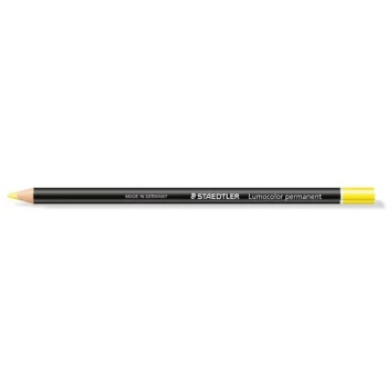 image of 108 20 Lumocolor Permanent Glasochrom Yellow (12) - Staedtler