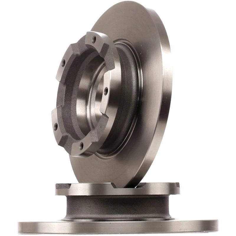 Image of STARK SKBD-0023529 Brake disc Rear Axle, solid, Cast Iron, Uncoated, Untreated, with ABS sensor ring Cast Iron Brake Disc (82)