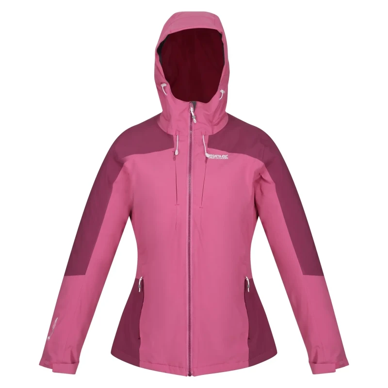Image of Womens hiking jacket Regatta Highton II Stretch Violet Female 36