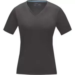 image of Elevate Womens/Ladies Kawartha Short Sleeve T-Shirt (XS) (Storm Grey)