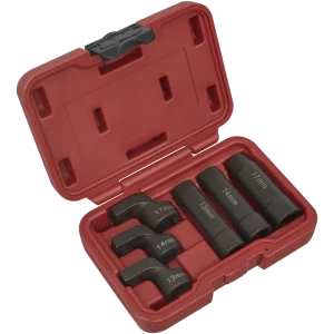 Image of Sealey 6 Piece 3/8" Drive EGT Sensor Socket Set 3/8"