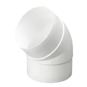 Image of MANROSE 100MM ROUND 45 DEGREE BEND - 44450