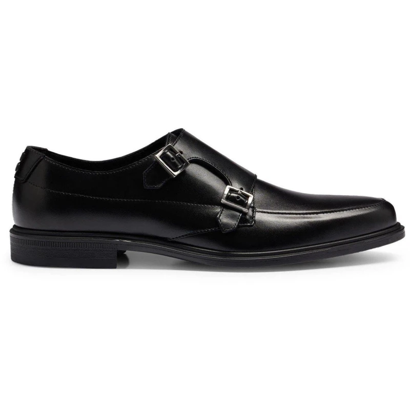Image of Hugo Kerr Monk Shoes Black male UK 5