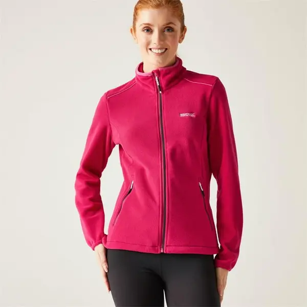 Image of Regatta Floreo IV Fleece Full Zip Fleece Tops 10 Pink Potion(Flamingo Pink) 30478290195