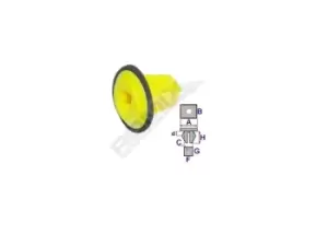 Image of ROMIX Clip, trim-/protection strip B23199