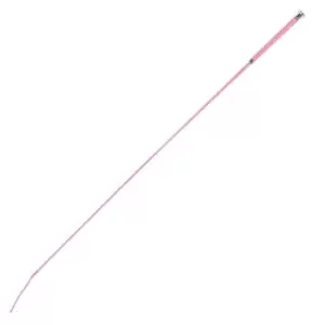 image of Dublin Dressage Whip with Plaited Handle - Pink