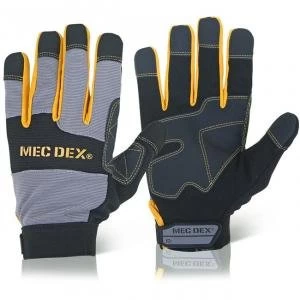 Image of Mecdex Work Passion Impact Mechanics Glove XL Ref MECDY 713XL Up to 3