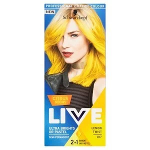 Image of Live Ultra Brights Lemon Twist 102 Yellow