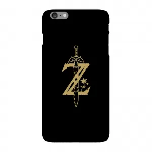 image of Nintendo The Legend Of Zelda Master Sword Phone Case - iPhone 6 Plus - Snap Case - Gloss