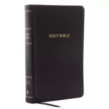 Image of KJV Holy Bible, Personal Size Giant Print Reference Bible, Black Bonded Leather, 43,000 Cross References, Red Letter, Comfort Print: King James Versio
