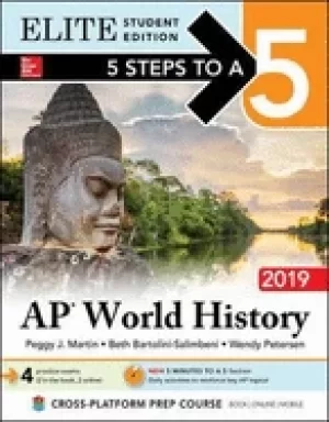 Image of 5 steps to a 5 ap world history 2019 elite student edition