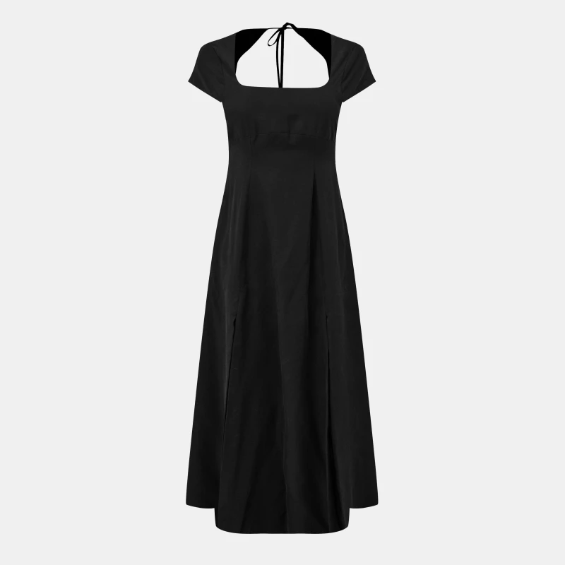 Image of Jack Wills Cap Sleeve Midi Dress - Grey Grey 8