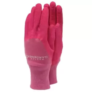 image of Town & Country Womens/Ladies The Master Gardener Gloves (1 Pair) (Small) (Pink)