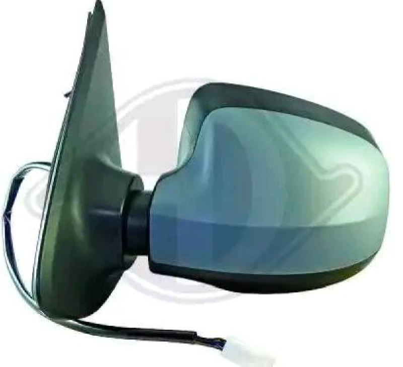 Image of DIEDERICHS 4456225 Wing mirror Left, Convex, primed Outside Mirror (50)