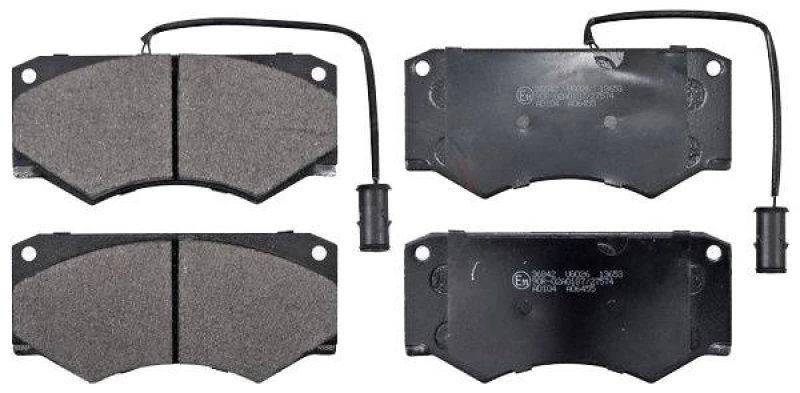 Image of A.B.S. 36842 Brake pad set with integrated wear sensor Brake Pad Set,disc brake (402)