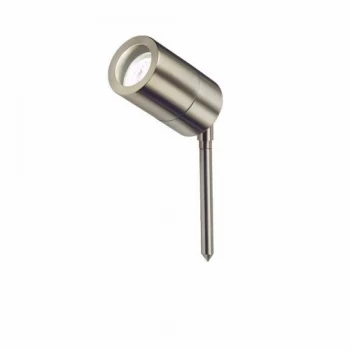 Image of KnightsBridge GU10 35W IP54 Ground Spike Garden Light - Lightweight - Single