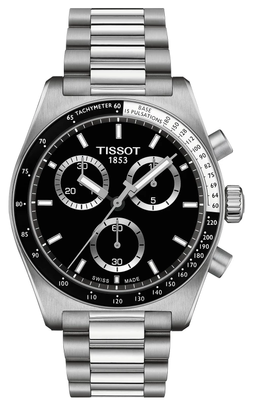 Image of Tissot T1494171105100 PR516 Quartz Chronograph (40mm) Black Watch