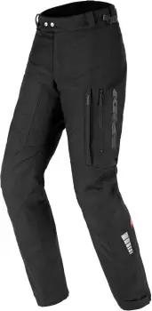 image of Spidi H2Out Outlander Motorcycle Textile Pants, Black Size M black, Size M