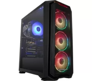 PC SPECIALIST Tornado R5X Gaming PC - AMD Ryzen 5, RTX 3060 Ti, 2 TB HDD & 512GB SSD, Black