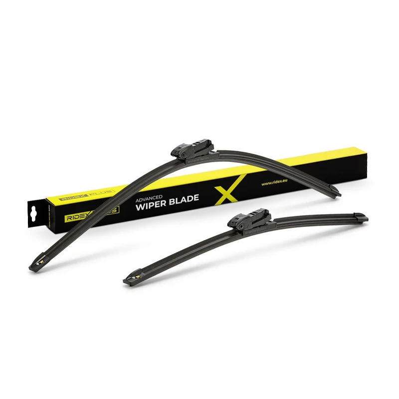 Image of RIDEX PLUS 298W0340P Wiper blade Front, Flat wiper blade, 475mm Wiper Blade (298)