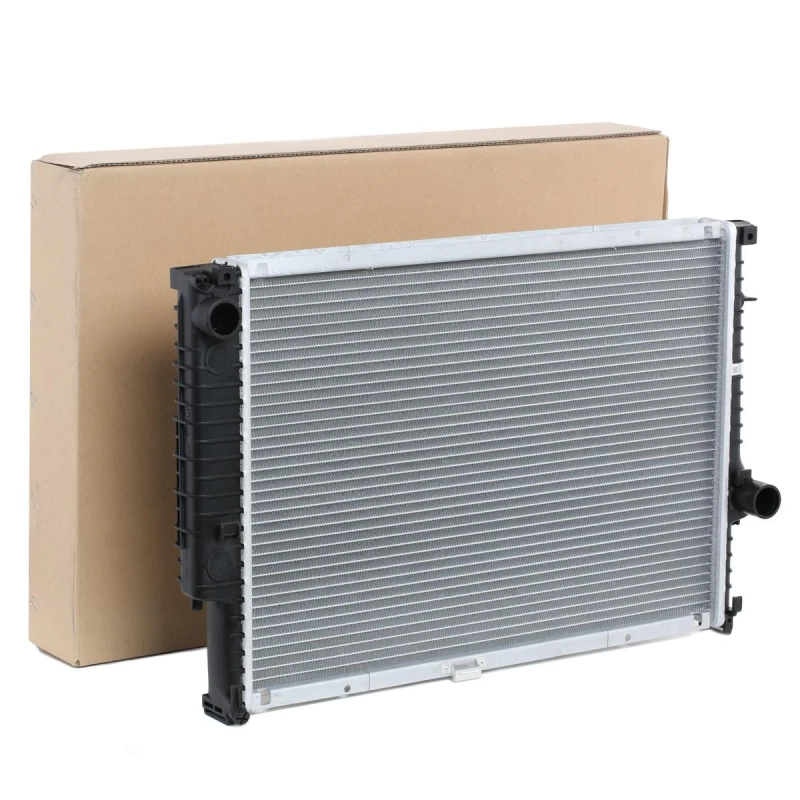 Image of RIDEX 470R0306 Engine radiator Manual Transmission, Plastic Aluminium, Plastic Radiator,engine cooling (470)