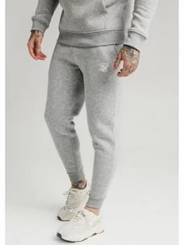 image of SikSilk Muscle Fit Jogger - Grey Marl