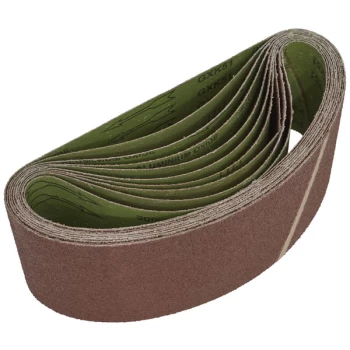 Image of Worksafe WSB6140 Sanding Belt 100 x 610mm 40Grit - Pack of 10