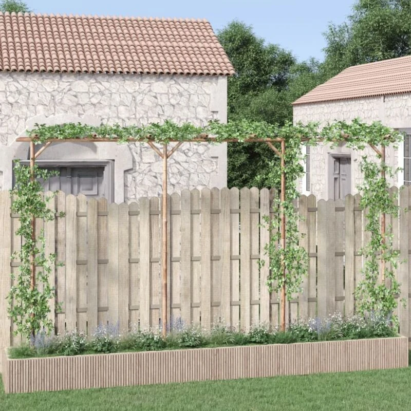 Image of VIDAXL Pergola Bamboo 385x40x205cm vidaXL 8720286943038