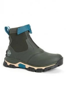 Image of Muck Boots Apex Welly Boots - Moss/Tan