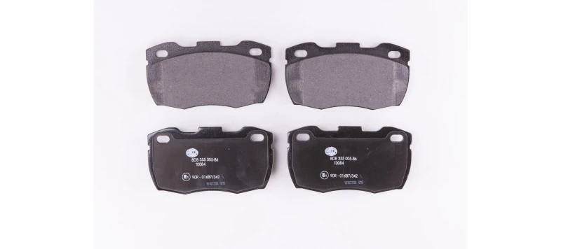 Image of HELLA Brake pad set HELLA 8DB 355 005-861