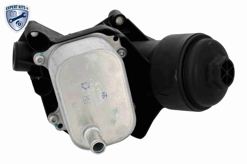 Image of VEMO V10-60-0065 Oil Cooler EXPERT KITS + with gasket/seal, without sensor Oil Cooler,engine oil (469)