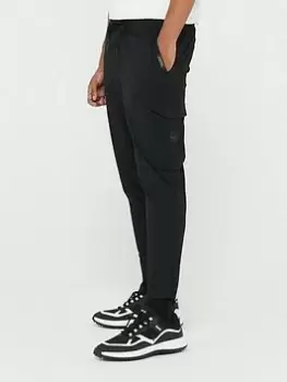 Image of BOSS T_urbanex-cargo Trouser, Black, Size 50, Inside Leg Regular, Men