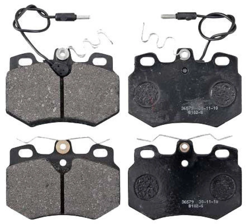 Image of A.B.S. 36579 Brake pad set with integrated wear sensor Brake Pad Set,disc brake (402)