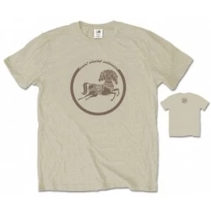 Image of George Harrison Dark Horse Mens Sand T Shirt: Large
