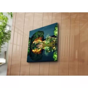 Image of 4545NAT-45 Multicolor Decorative Canvas Painting
