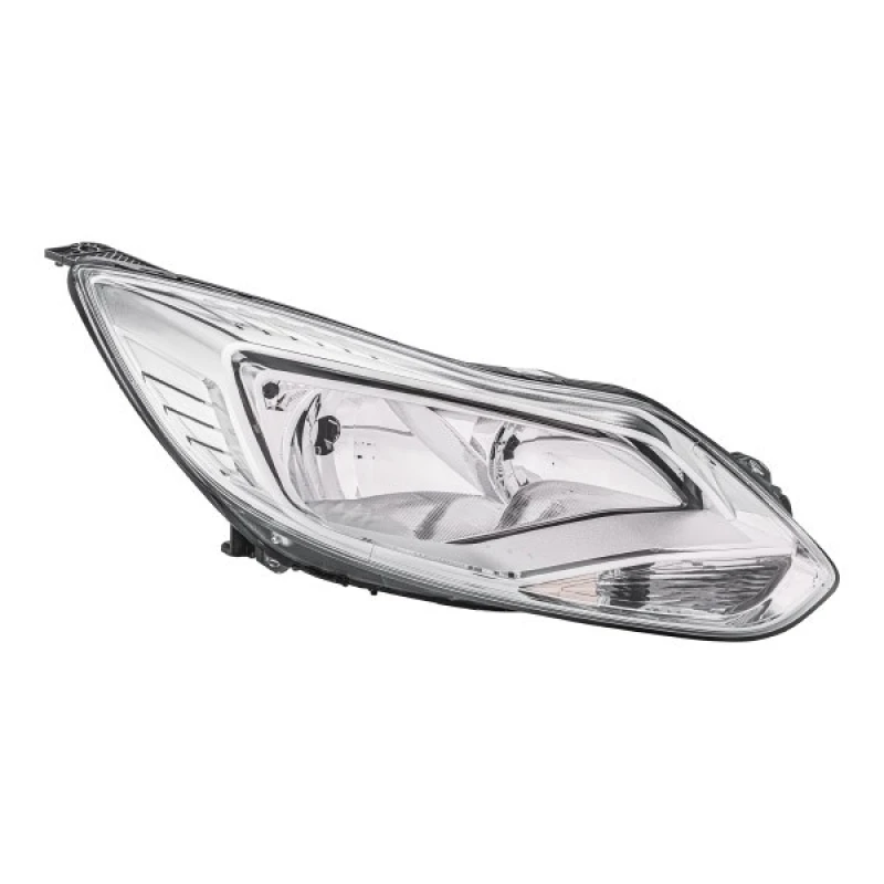 Image of HELLA 1EA 354 994-021 Headlights H1, Right, with motor for headlamp levelling, Halogen Headlight (259)