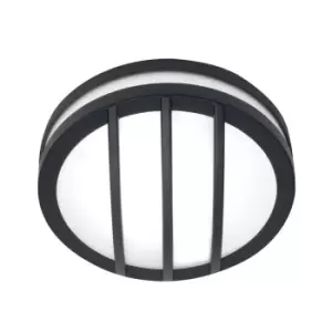 Image of Sven 1 Light Wall/Ceiling Lantern - Graphite Finish IP54, E27