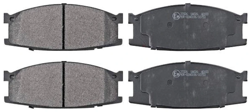 Image of A.B.S. 37026 Brake pad set without integrated wear sensor Brake Pad Set,disc brake (402)