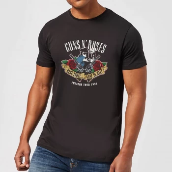 Image of Guns N Roses Here Today... Gone To Hell Mens T-Shirt - Black - 3XL - Black
