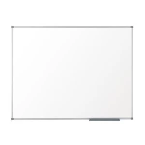 image of Nobo 1905206 Basic Melamine Non Magnetic Whiteboard with Basic Trim 24