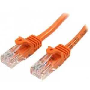 image of StarTech 45PAT5MOR 5m Cat5e UUTP UTP Orange networking cable