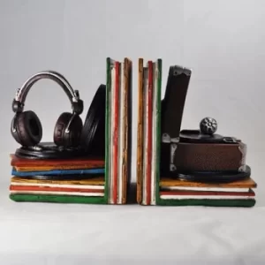 image of Records Shelf Tidy Pair Bookends