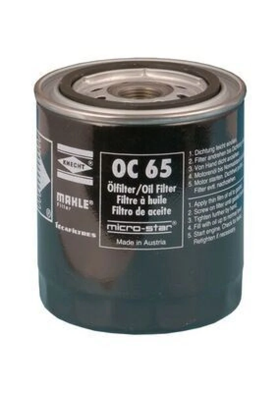 Image of MAHLE OC 65 Oil filter Spin-on Filter, with one anti-return valve Oil Filter (7)